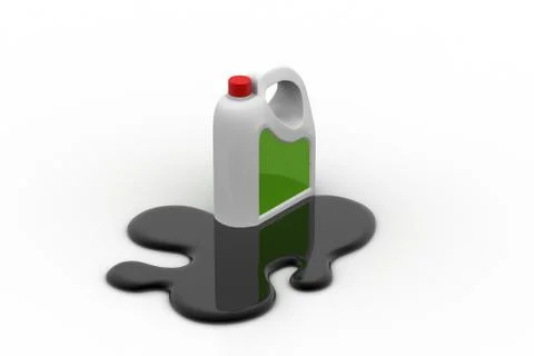 Oil can Free Stock Illustration