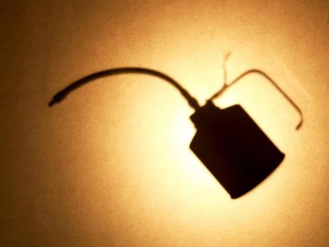 Oil can Foto stock