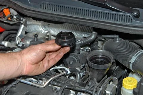 Oil cap Stock Photos