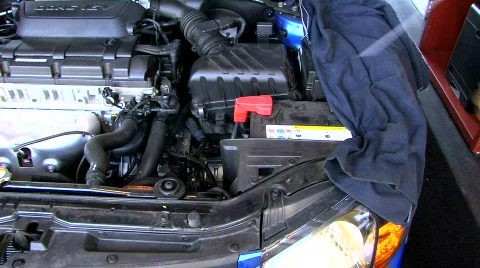 Oil Change Stock Footage 420518
