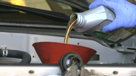 Oil Change Stock Footage 533267