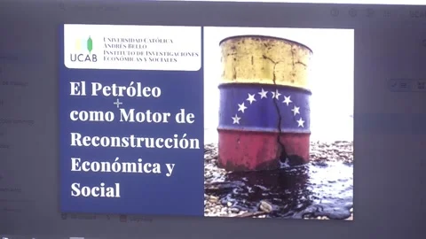 Oil development in Venezuela will depend on political stability, according to ex Stock Footage 337641051