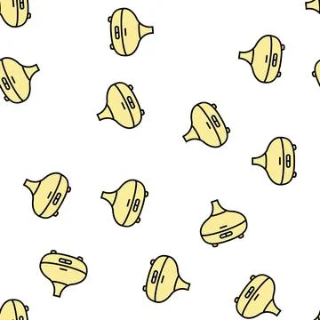 Oil diffuser perfume vector seamless pattern Stock-Illustration