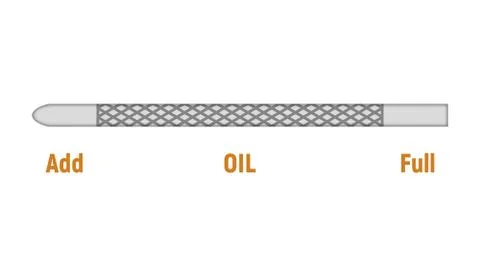 Oil dipstick. Stock Illustration