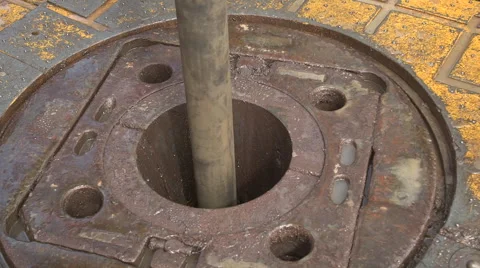 Oil Drilling Stock Footage 44473993