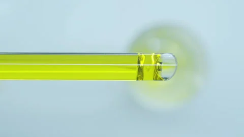 Oil dripping.  Extract. Stock Footage 242802766