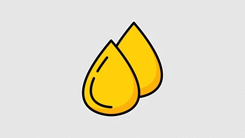 Oil drop 動画素材 335472285