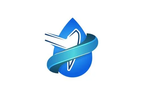 Oil drop, mine tool, mining logo Designs Inspiration Isolated on White Backgr Ilustração Stock