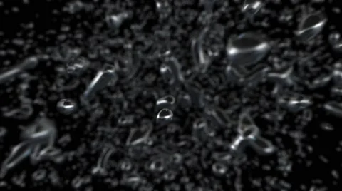 OIL DROPS 4k alfa Stock Footage 60737670