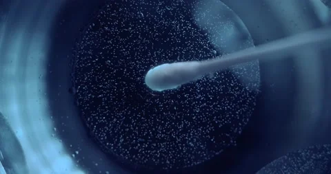 Oil drops in water Stock Footage 166654591
