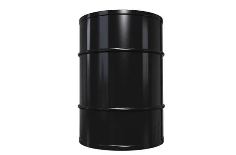 Oil Drum, Copy Space Stock Illustration