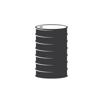 Oil drum icon vector illustration design template Illustrazione stock