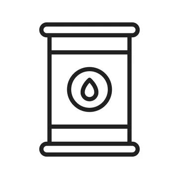 Oil Drum icon vector image. Suitable for mobile apps, web apps and print media. Stock-Illustration