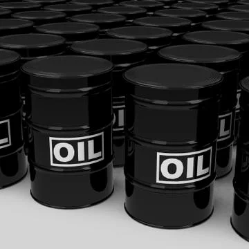 The oil drums Stock Illustration