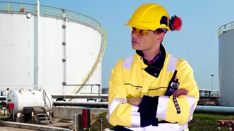 Oil engineering Stock Footage 21763614