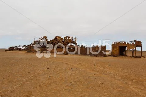 Oil extraction station Stock Photos