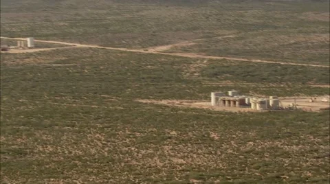 Oil Fields Stock Footage 40676818