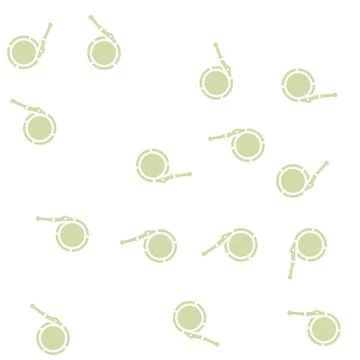 Oil filter wrench glyph vector seamless pattern Illustrazione stock