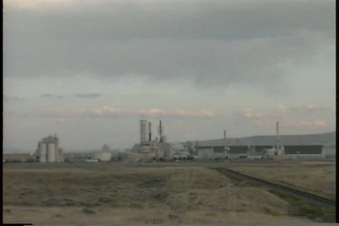 Oil &amp; Gas Development Stock Footage 98405307