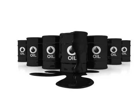 OIL GRAPH Stock Illustration