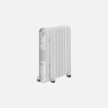 Oil heater Stock Illustration