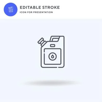 Oil icon vector, filled flat sign, solid pictogram isolated on white, logo il イラスト素材