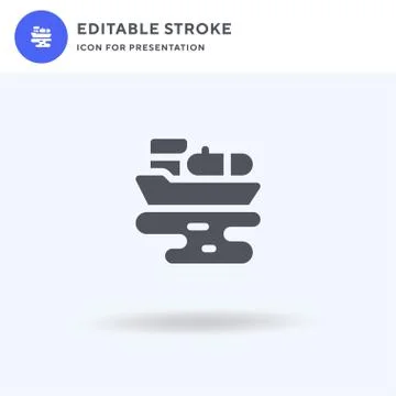 Oil icon vector, filled flat sign, solid pictogram isolated on white, logo Stock Illustration