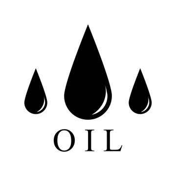 Oil icon vector Stock Illustration