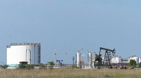 Oil industry Video stock 39814740