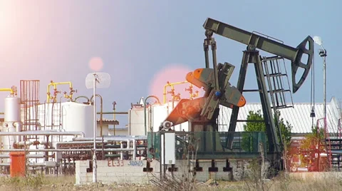 Oil industry Stock Footage 39814929