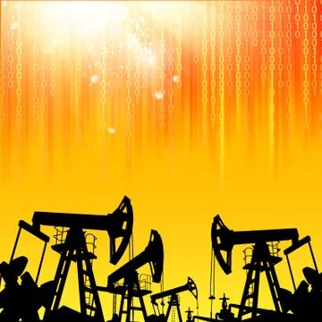 Oil industry. 스톡 일러스트