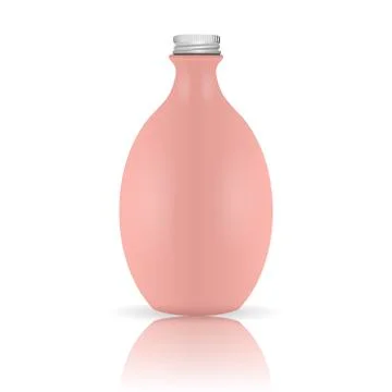 Oil jar with cap vector illustration isolated Stock Illustration