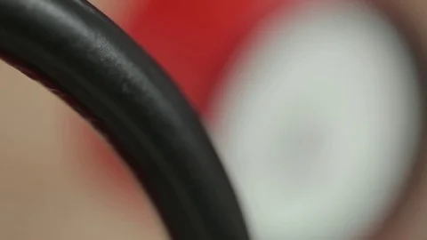 Oil laboratory study closeup Stock Footage 75308201