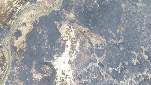 Oil lake Stock Footage 83394850
