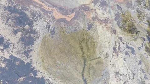 Oil lake Stock Footage 83423470