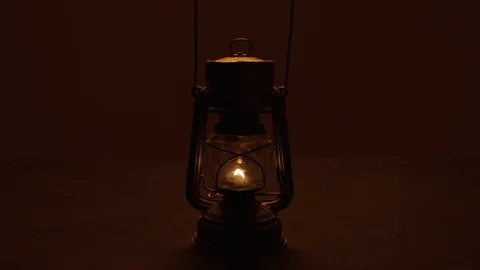 Oil lamp Stock Footage 103368252