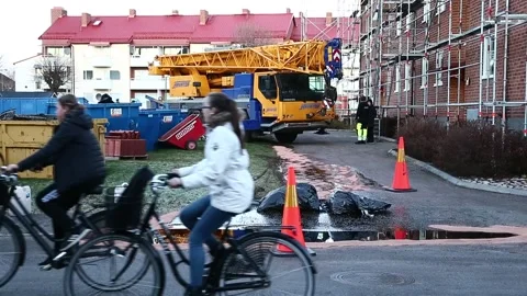 An oil leak Stock Footage 195021292