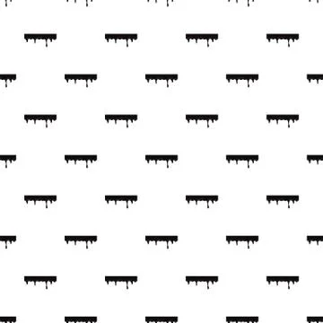 Oil leaking isolated on white background Stock Illustration