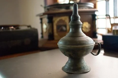 Oil Lmap Stock Photos