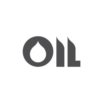 Oil logotype Stock Illustration
