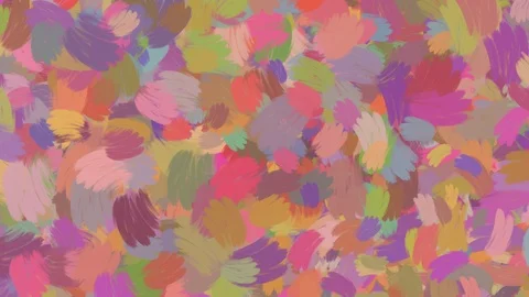 Oil Paint 01(wipe from left) Stock Footage 109890230