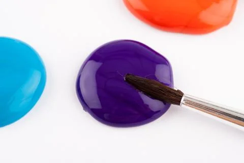 Oil paint Foto stock