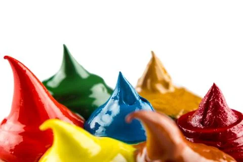 Oil paint Stock Photos