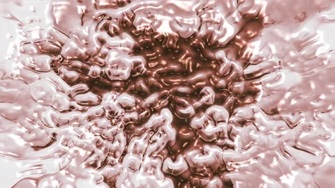 Oil paint is seething 스톡 동영상 135324916