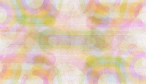 Oil paint unique design pattern with different color circle shape abstract . Illustrazione stock