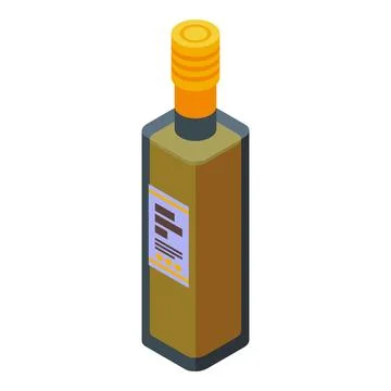 Oil palm icon isometric vector. Food cooking Stockillustratie