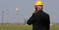 Oil Plant Refinery Man Mobile Phone Speaking Calling Engineer Company Employee 4k or 4k+ Resolution