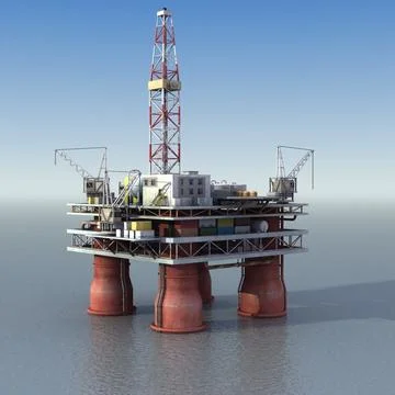 Free 3d Models Offshore Rig