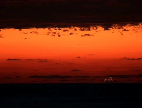 Oil platform at sunset - 02 timelapse HD Video stock 6059941