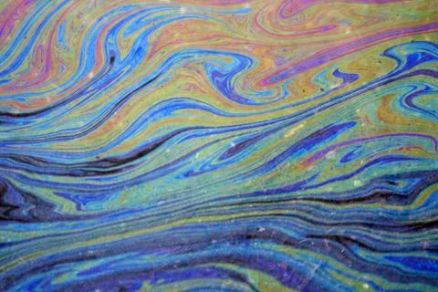 Oil pollution Stock Photos